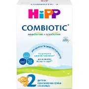 HIPP детская сухая молочная смесь "Combiotic" 2 для дальнейшего питания с 6 месяцев 300 г