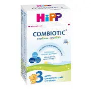 HIPP детская сухая молочная смесь "Combiotic" 3 для дальнейшего питания 500 г