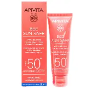 APIVITA BEE SUN SAFE СОЛНЦЕЗАЩИТНЫЙ УСПОКАИВАЮЩИЙ КРЕМ ДЛЯ ЛИЦА SPF-50+ 50 мл