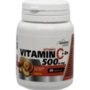 Витамин С + Zn табл. жев. Solution Pharm, со вкусом персика № 30