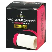 ПЛАСТЫРЬ МЕДИЦИНСКИЙ КАТУШЕЧНЫЙ B-HEALTH™ 5 м * 5 см, неткан., катуш.