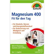 Sunlife Magnesium 400 Fit fur den Tag табл., для активного дня № 32