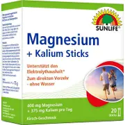 Sunlife Magnesium + Kalium Sticks стик