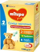 Суміш суха молочна Milupa 2 для дітей від 6 до 12 місяців, 1100 г