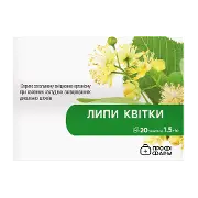 Цветки липы 1,5 г фильтр-пакет, тм Профи фарм