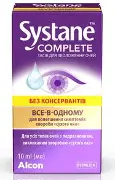 Систейн Компліт засіб для зволоження очей без консервантів по 10 мл у флак.