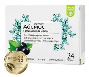 Айсмос пастилки з чорною смородиною, 24 шт. - Баум Фарм