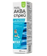 Аква Спрей Плюс Д-пантенол спрей назальний 0,65%, 45 мл - Баум Фарм