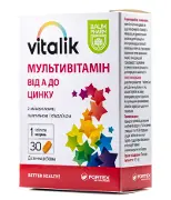 Vitalik (Віталік) мультивітамін таблетки, 30 шт. - Баум Фарм