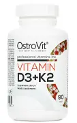 ОстроВіт (OstroVit) Вітамін Д3+K2 в таблетках, 90 шт.