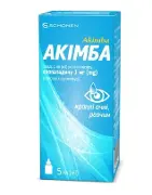 Акімба краплі для очей по 1мг/мл, 5 мл