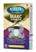 Таблетки для очищения зубных протезов Corega (Корега) Макс, 30 шт.