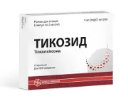 Тикозид раствор для инъекций по 2 мг/мл в ампуле по 2 мл, 6 шт.