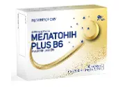 Мелатонін plus В6 капсули №30