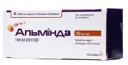Альмінда таблетки по 90 мг, 56 шт.