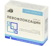 Левофлоксацин таблетки вкриті плівковою оболонкою по 500 мг блістер 10 шт
