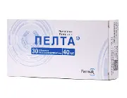 Пелта таблетки по 40 мг, 30 шт.