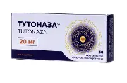 Тутоназа таблетки по 20 мг №30 (10х3)