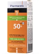 Солнцезащитный крем для лица Фармацерис (Pharmaceris) для кожи из акне SPF50+, 50 мл