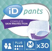 Підгузки-труси для дорослих ID Essential Pants (Айді есешл плюс) розмір M упаковка 30 шт