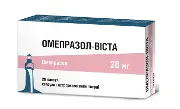 Омепразол-Віста капсули гастрорезистентні тверді по 20 мг