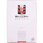 Гольфы RELAXSAN (Релаксан) хлопок открытый носок (23-32мм) размер 2 бежевые