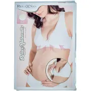 Майка для годування RELAXSAN (Релаксан) жіноча SMART NURSING BRA MILK S біла