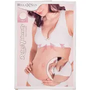 Майка для годування RELAXSAN (Релаксан) жіноча SMART NURSING BRA MILK L біла