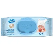 Серветки вологі дитячі SMILE (Смайл) Baby (Бебі) Сік алое і екстракт ромашки 100 шт
