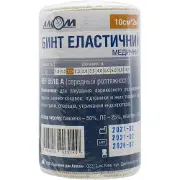 Бинт еластичний медичний Торговий Дім Алком середньої розтяжності розмір 100 мм х 2 м 1 шт
