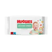 Салфетки влажные детские HUGGIES (Хаггис) All Over Clean 56 шт