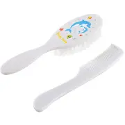 Набор расческа и щётка для волос детский BABY TEAM (Беби тим) артикул 7105 с рождения