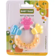 Брязкальце-прорізувач дитяче BABY TEAM (Бебі Тім) артикул 8410 Квіточка