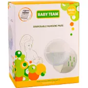 Вкладки для грудей BABY TEAM (Бебі Тім) артикул 0020 лактаційні в бюстгалтер одноразові суперпоглинаючі 30 шт