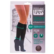 Гольфы антиварикозные TIANA 852 (Тиана) 18-21 мм рт ст 140 den размер 5 бежевые