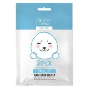 Маска для обличчя Beauty Derm (Бьюті дерм) тканинна зволожуюча Animal Seal Aqua 25 мл