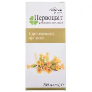 Первоцвіт фітосироп при кашлі флакон 200 мл Solution Pharm