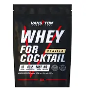 Високобілковий продукт для спортсменів VANSITON (Вансітон) Для коктейлів Протеїн Ваніль порошок 900 г