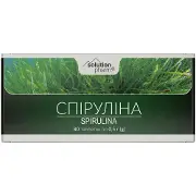Спирулина таблетки по 0,5 г источник природного йода 8 блистеров по 10 шт Solution Pharm