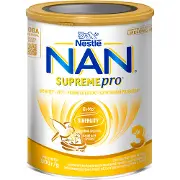 Суміш молочна дитяча NESTLE (Нестле) Нан 3 Supreme (Супрім) на основі частково гідролізованого білка молочної сироватки з 12-ти місяців 800 г