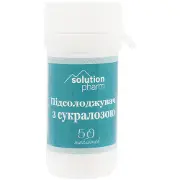 Подсластитель с сукралозой таблетки сазарозаменитель 50 шт Solution Pharm