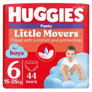 Підгузки-трусики для дітей HUGGIES (Хагіс) Pants (Пентс) 6 для хлопчиків від 15 до 25 кг 44 шт