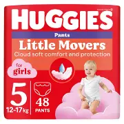 Підгузки-трусики для дітей HUGGIES (Хагіс) Pants (Пентс) 5 для дівчаток від 12 до 17 кг 48 шт