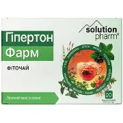 Гіпертон Фарм фіточай в фільтр-пакетах по 1,5 г 20 шт Solution Pharm