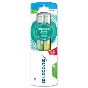 Зубная щетка SENSODYNE (Сенсодин) Бережный уход мягкая 1+1