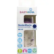 Бутылочка для кормления BABY-NOVA (Беби нова) Декор пластиковая для девочки 120 мл