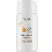 Флюїд супер для обличчя BABE LABORATORIOS (Бабе Лабораторіос) сонцезахисний для всіх типів шкіри з SPF 50 50 мл