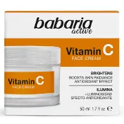 Крем для обличчя BABARIA (Бабарія) з вітаміном С 50 мл