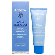 Гель-крем для обличчя APIVITA (Апівіта) AQUA BEELICIOUS (Аква Беліциос) легкої текстури нежирний, зволожуючий 40 мл