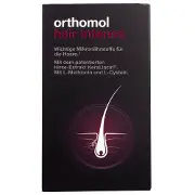 Ортомол Хеір Інтенс (Orthomol Hair Intense) вітамінний комплекс для поліпшення і відновлення волосся на курс прийому 30 днів
